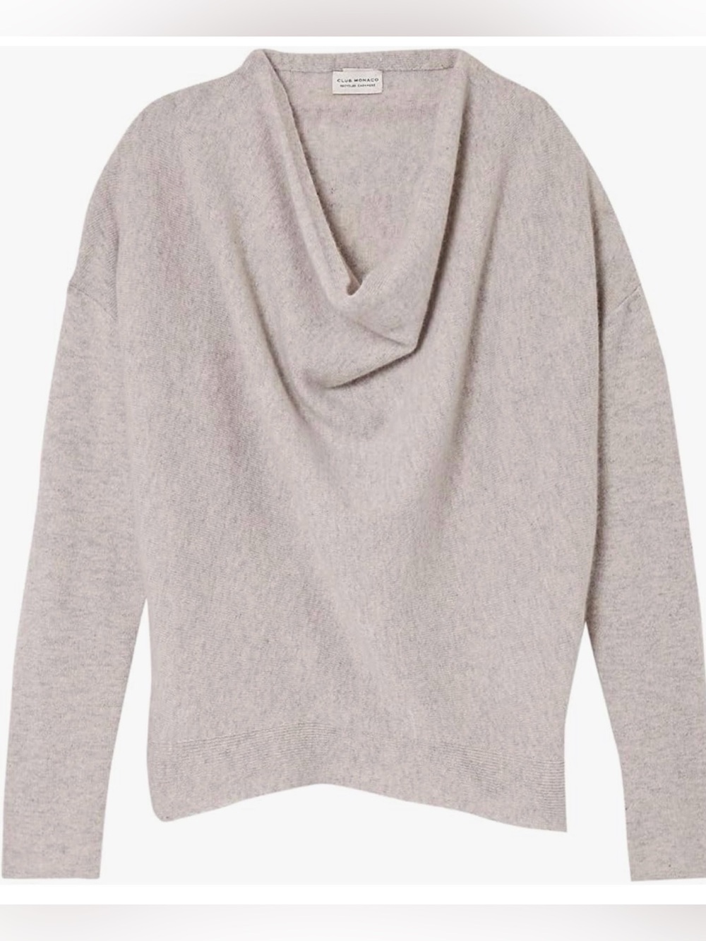 CLUB MONACO
CASHMERE COWL NECK SWEATER Large